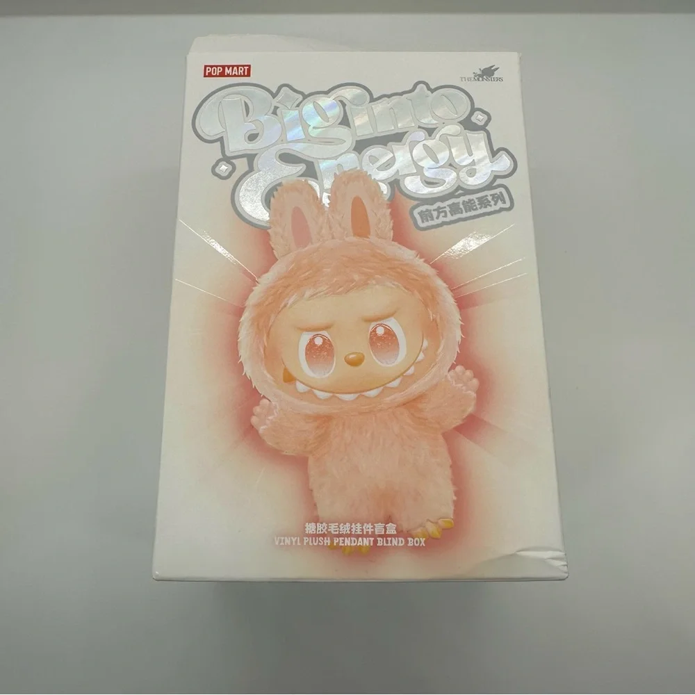 Pop Mart | Labubu Big Into Energy Confirmed Happiness Vinyl Plush Doll Open Box